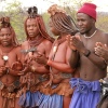 Himba, einer der ethnischen Stämme Namibias