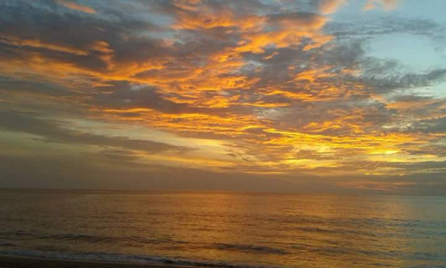Sonnenuntergang Khuk Khak Beach - Thailand - 