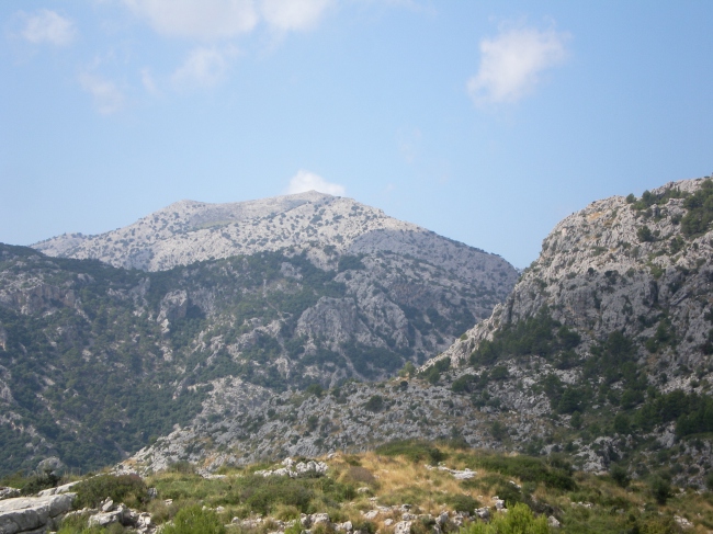 Wanderung im Tramuntana-Gebirge, rund um Tossals Verds - Spanien - 