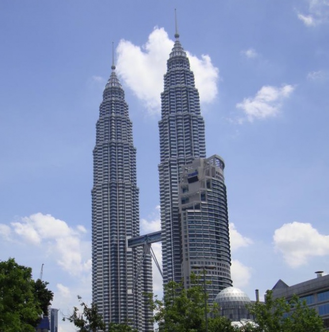 Die weltberühmten Twin-Towers in Kuala Lumpur, Malaysia - Malaysia - 