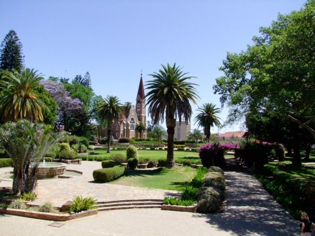 Parlament Gardens in Windhoek - Namibia - 