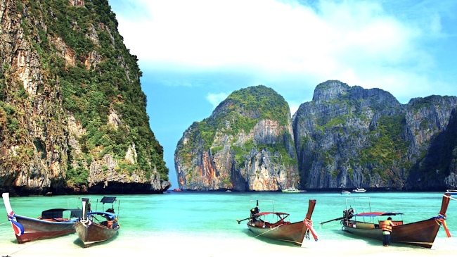 Unsere Inselausflüge - u.a. Phi Phi Island  - Thailand - 