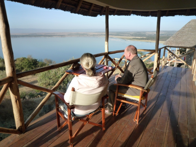 Blick von Cottage-Terrasse - Kenia - 