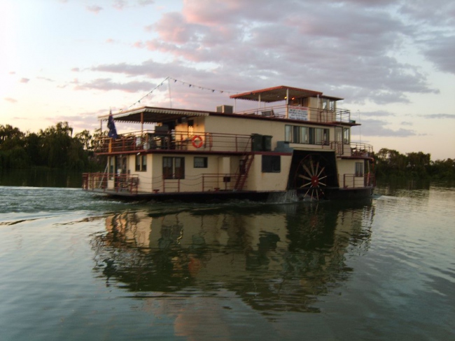 Hausboot-Touren auf dem nahegelegenen Murray River - Australien - 