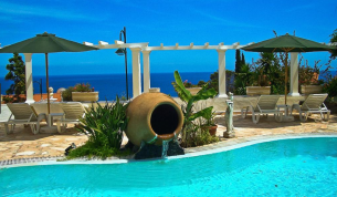 Gästevilla mit Meerblick auf der Blumeninsel Madeira