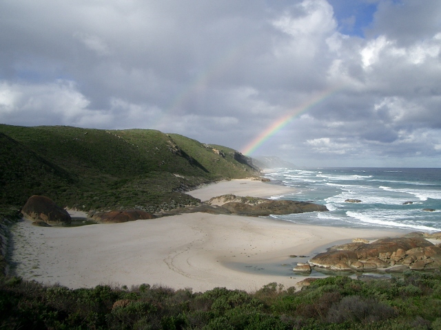 Regenbogen am Strand - Australien - 