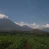 Mount Muhavura im Südwesten Ugandas
