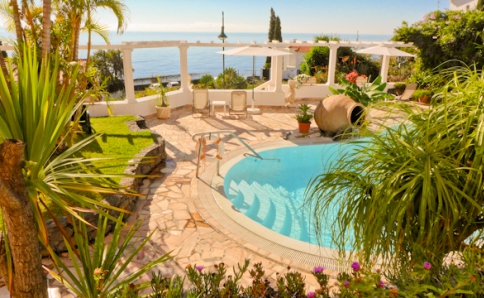 Gästevilla mit Meerblick auf der Blumeninsel Madeira