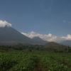 Mount Muhavura im Südwesten Ugandas