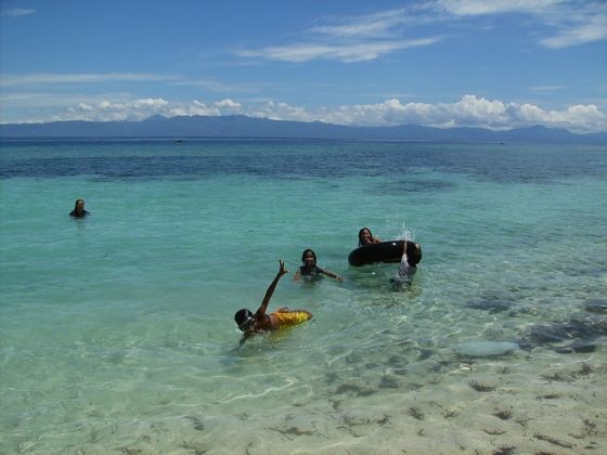 Erfrischung im Meer - Philippinen - 