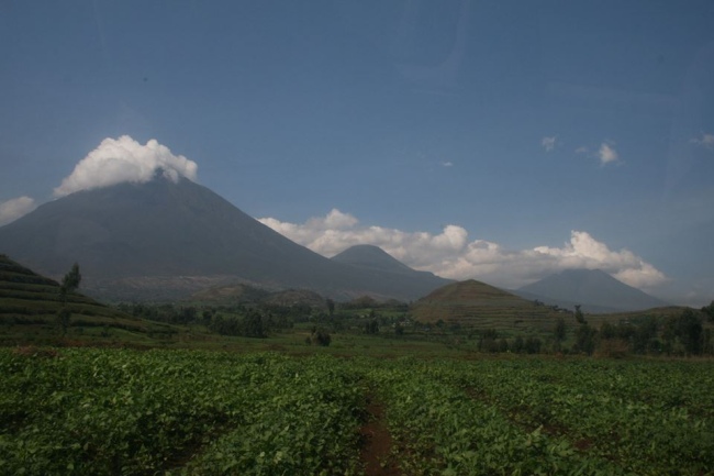Mount Muhavura im Südwesten Ugandas - Uganda - 