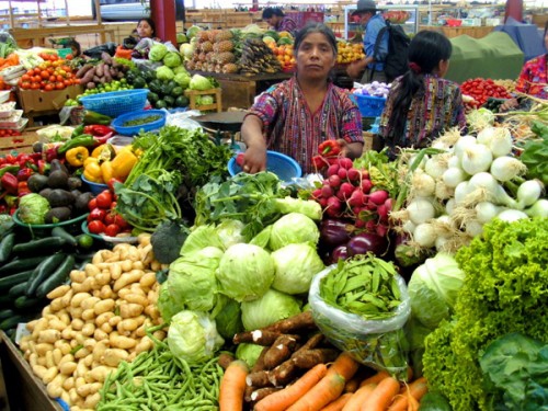 Tropische Früchte auf den Märkten - Guatemala - 