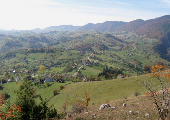 Panoramablick über Magura - Rumänien - 