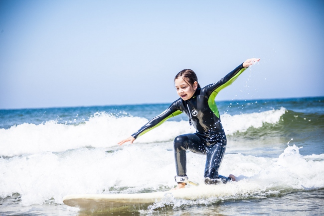 So happy im Surfkurs. - Portugal - 