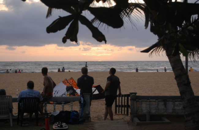 Abends am Negombo Beach  - Sri Lanka - 