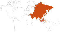 Map Asien