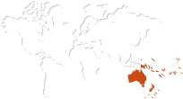 Map Australien / Ozeanien